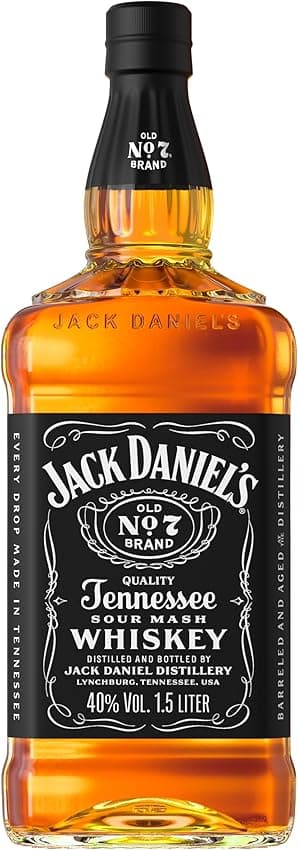 Detalle de Jack Daniel's Tennessee Whiskey Old No.7, Suave y Intenso 🥃