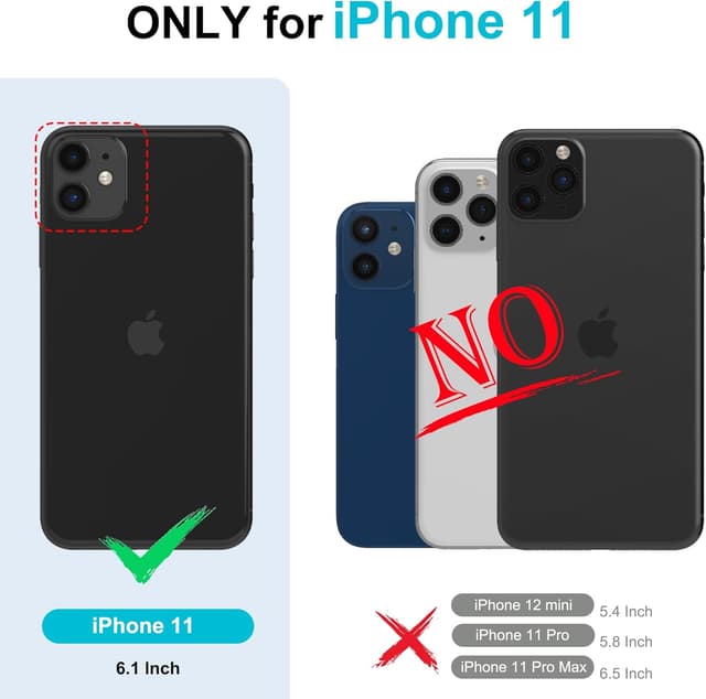 Thumbnail 6 de Kuafcase iPhone 11 case with 4 card slots