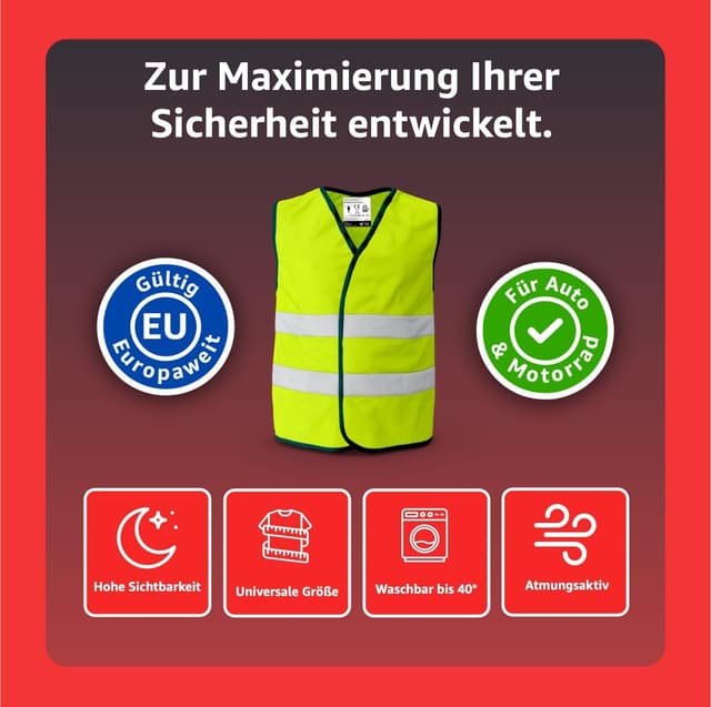 Thumbnail 1 de Gilets de sécurité ISO20471 2026 1 taille 🚨