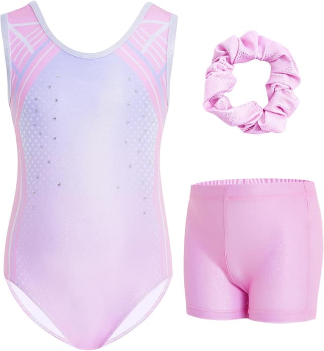 Imagen de Gogokids 3-Piece Gymnastics Leotard Set en OfertitasTOP