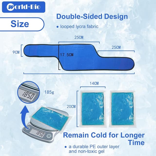 Thumbnail 4 de Knee Ice Pack Wrap 7.8 x 5.5