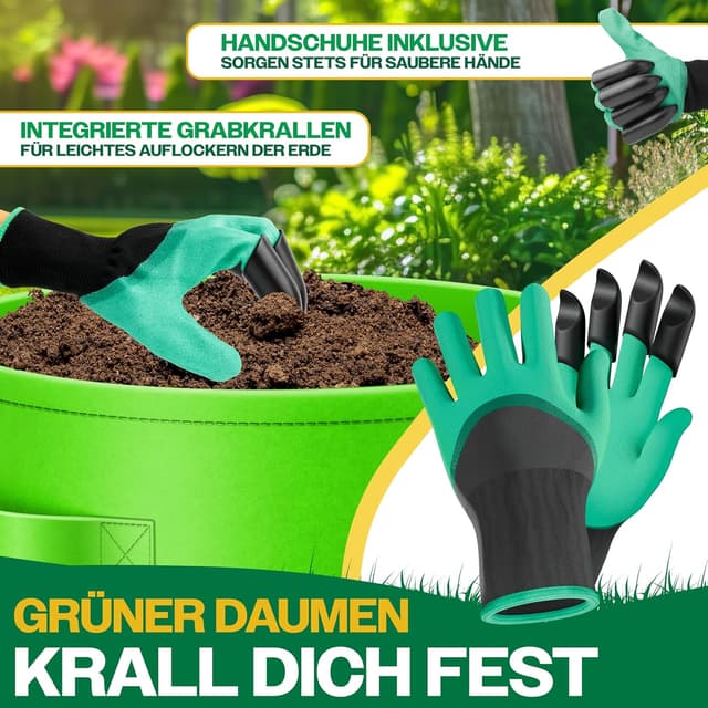 Thumbnail 8 de KESSER® Set de 6 Sacos para Sembrar Patatas 🌱