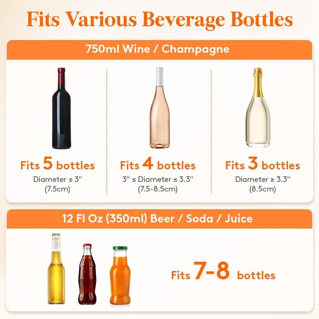 Thumbnail 3 de Lifewit 6.5L Ice Bucket for Parties 🍾