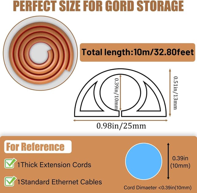 Detalle 2 de DIKARIYA Kabelkanal Holzoptik 2,5 cm