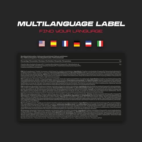 Detalle de Beverly Nutrition Beverly Creatina Monohidrato Creapure® 300 g (100 dosis) con sabor a cereza