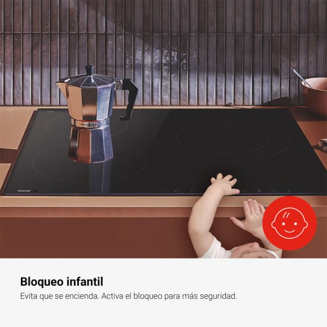 Detalle 2 de Fagor 3VFT-30AC placa vitrocerámica 3 zonas