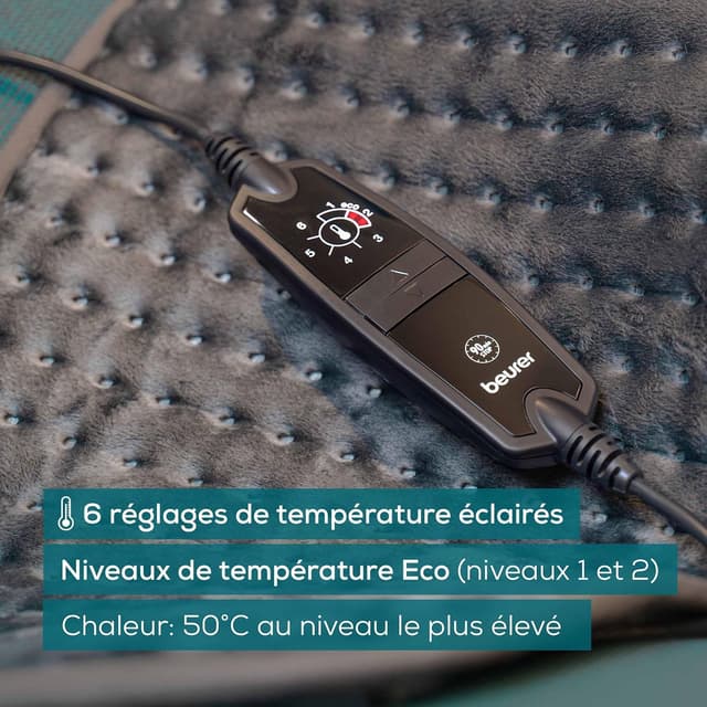 Thumbnail 5 de Beurer HK 123 Coussin chauffant XXL 60 x 30 cm