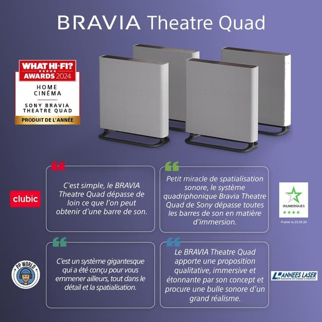 Detalle de Sony BRAVIA Quad 16 haut-parleurs Dolby Atmos