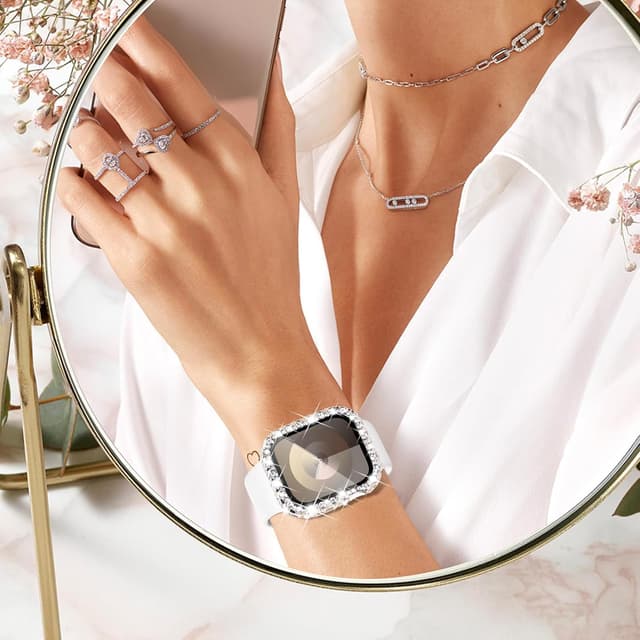 Thumbnail 6 de Fullife 2 in 1 Waterproof Bling Case for Apple Watch 46mm