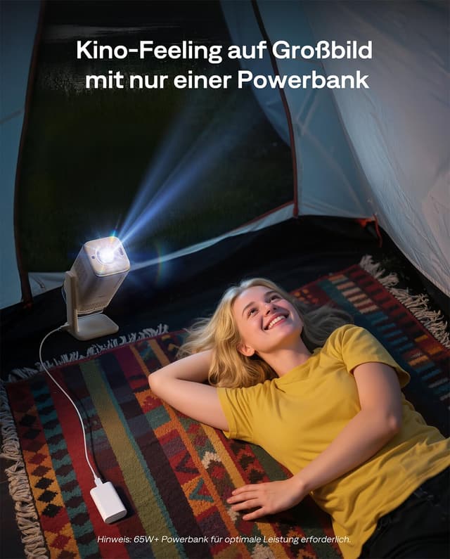 Thumbnail 2 de Aurzen Boom Air Mini Beamer 300 ANSI Lumen