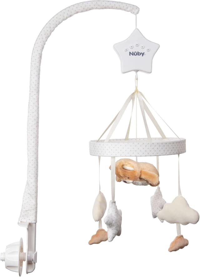 Imagen de Nuby Biscuit l’Ours mobile musical en OfertitasTOP