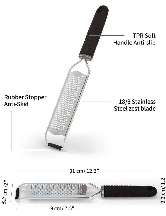 Thumbnail 3 de annex Käsereibe Zitronenreibe Zester Fein