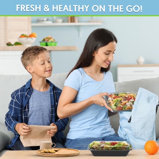 Thumbnail 5 de GUANFU Meal Prep Containers 28 oz 🍱