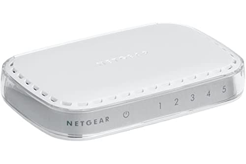 Detalle de NETGEAR GS605-400PES Switch Gigabit 5 puertos con LED 🌐