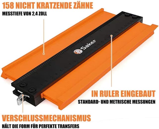 Thumbnail 6 de Saker Konturenlehre für Konturkopien 12 cm