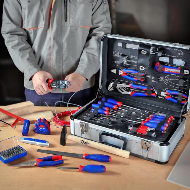 Thumbnail 6 de WORKPRO Caisse à Outils 119 pièces