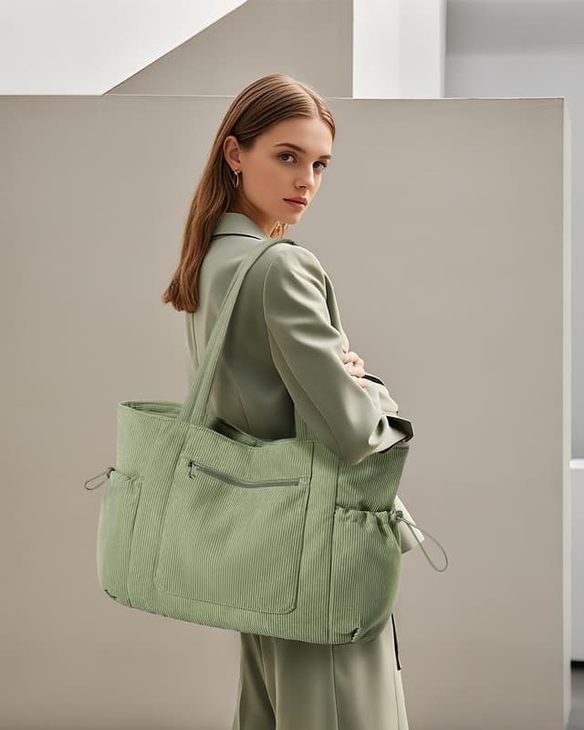 Thumbnail 1 de ECOHUB Cord Tasche Damen Groß