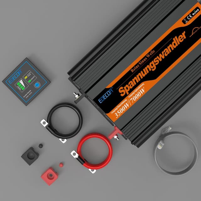 Detalle de EDECOA Inverter pure wave 3500W 24V