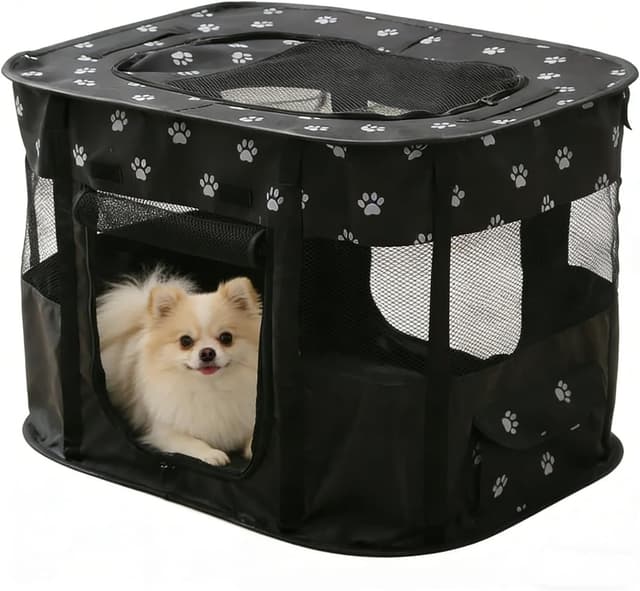 Thumbnail 1 de Floving Tragbares Hundehaus 90x70x60cm