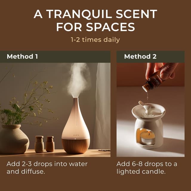 Detalle de Gya Labs Tuberose Essential Oil (10ml) for Diffuser, Massage & DIY Fragrance