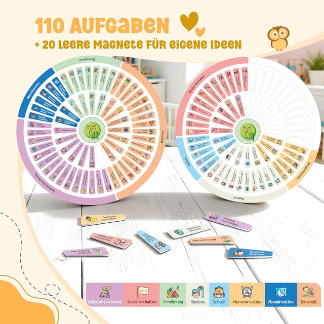 Detalle 2 de Mindessori Belohnungstafel für Kinder