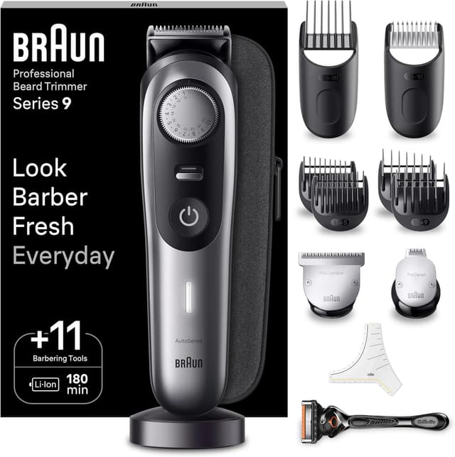 Thumbnail 6 de Braun BT9565 Series 9 Barttrimmer 180 Min