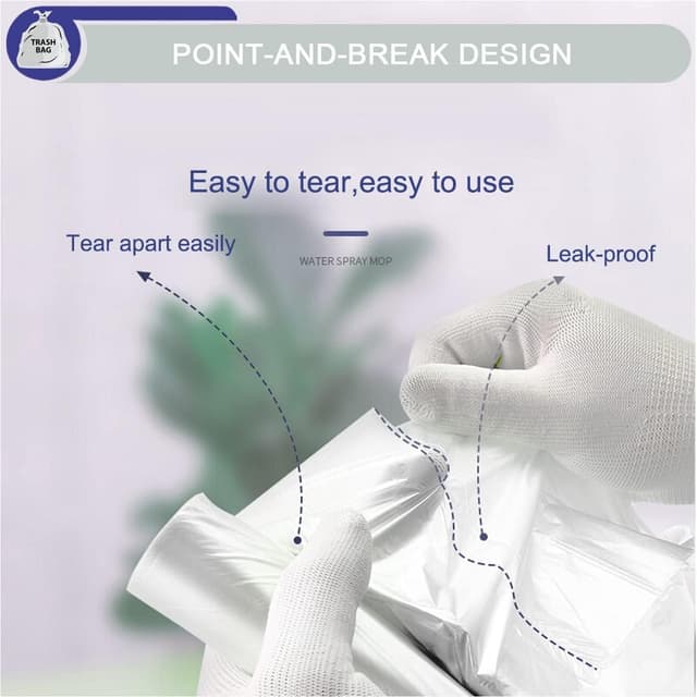 Detalle 1 de XUXRUS Müllbeutel 5 Liter 200 Stück