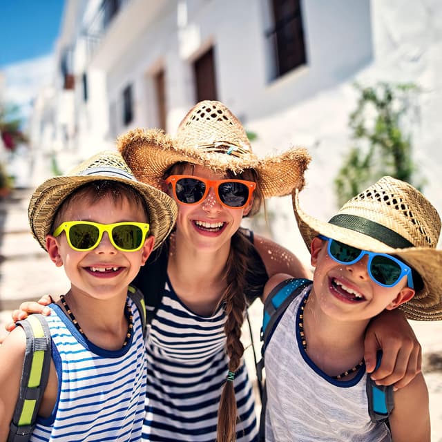 Thumbnail 6 de INNOCHEER Kids Party Sunglasses (24-Pack) with UV400 Protection in Neon Assorted Colors