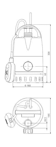 Thumbnail 2 de GRU BOMBA UNILIFT CC5 A1 0,25 kW 1x230V ðŸ›