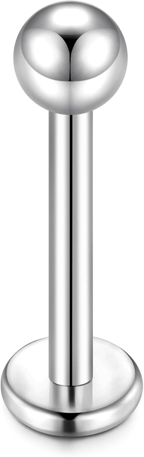 Thumbnail 4 de CIZME 16G Sterling Lip Bar Stud