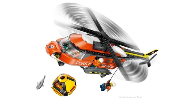 Detalle 2 de LEGO City Hubschrauber 60503 mit Seilwinde