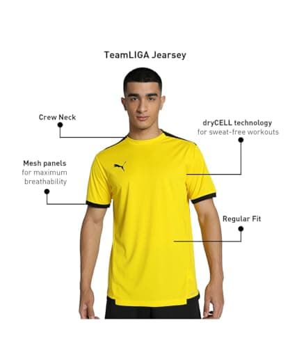 Thumbnail 5 de PUMA Shirt Cyber Yellow-puma Black L