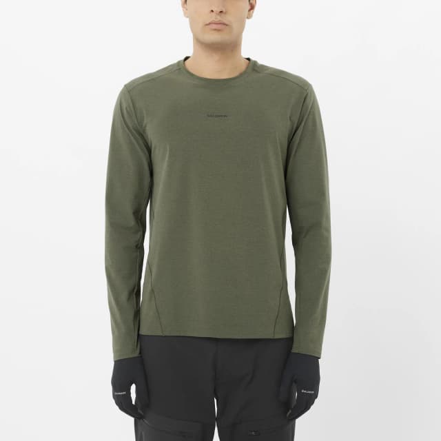 Imagen de Salomon TRACKLINE LS TEE M camiseta manga larga hombre en OfertitasTOP