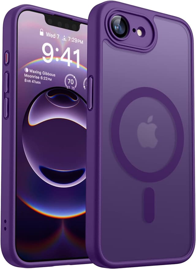 Detalle de iPhone 16e case 6.1in Magnetic MagSafe