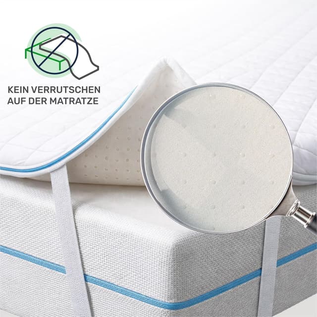 Detalle 2 de Dailydream Matratzen-Topper 160x200 cm (Memory Foam, 7 cm) – Edition Pure, Modell L