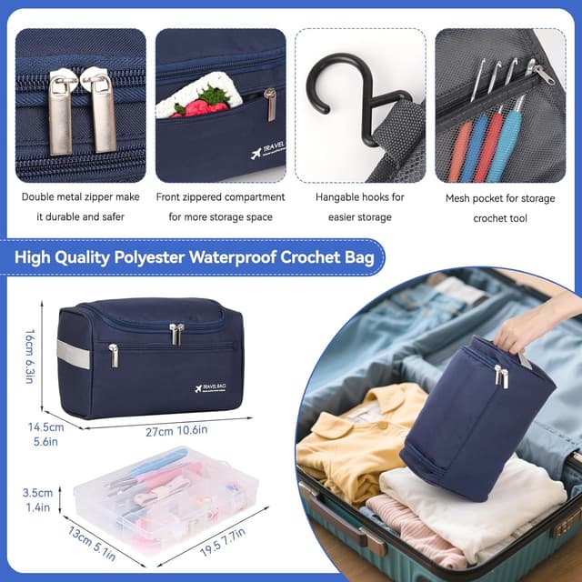 Thumbnail 4 de Reessy Crochet Kit Complete Starter Set