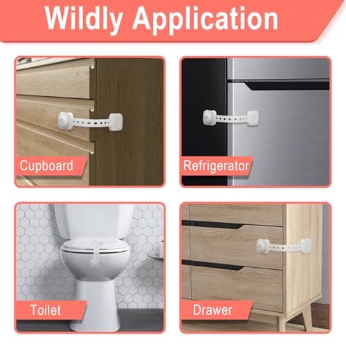 Thumbnail 6 de REDTRON verrouillage bébé, lot de 9 ⚙