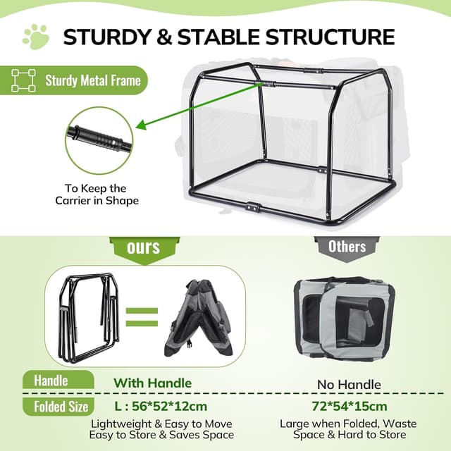 Thumbnail 5 de morpilot Transportín para Mascotas 81x58x58