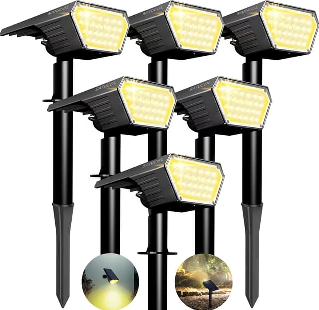 Thumbnail 6 de Satucol 2 Solar Spot Lights 28 LED