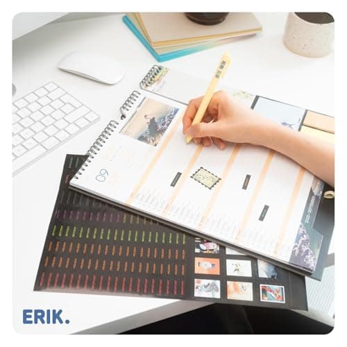 Thumbnail 4 de Calendario Familiar Hokusai 2026 — 16 meses 🗓