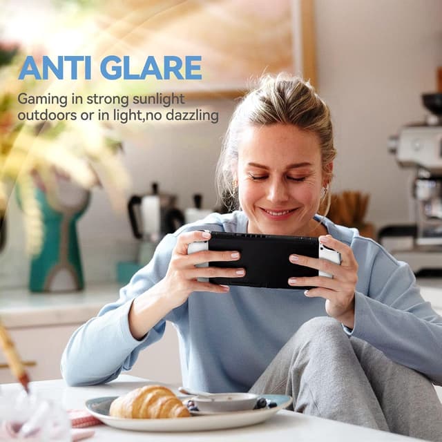 Thumbnail 3 de ivoler Matt Schutzfolie Nintendo Switch OLED