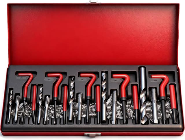 Imagen de Metric Helicoil Thread Repair Kit 131-Piece en OfertitasTOP