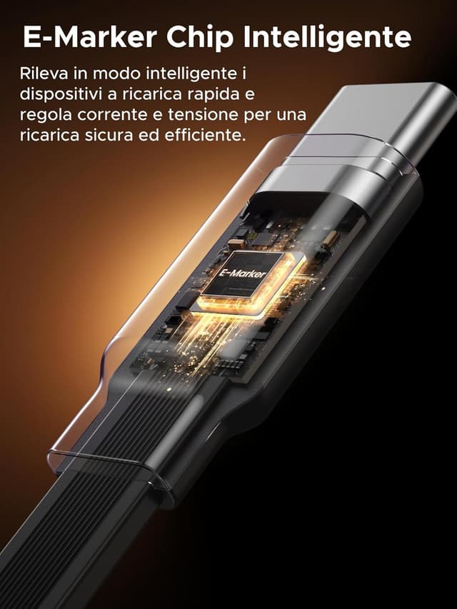 Thumbnail 6 de UGREEN 100W Cavo USB-C retrattile PD 3.0 per laptop e smartphone