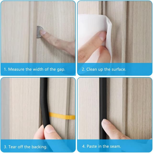 Thumbnail 4 de Flintronic Cinta Selladora Espuma 36 m 9x6 mm Negro