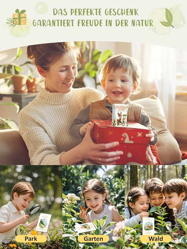 Thumbnail 6 de Legezon 50 Entdeckerkarten Kinder für draußen