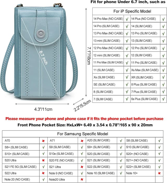 Thumbnail 2 de S-ZONE Pn21b017 Porte-monnaie smartphone 6,5