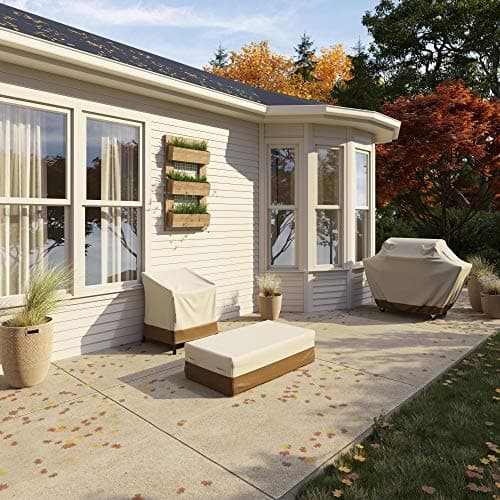 Thumbnail 6 de Amazon Basics Housse table basse beige brun