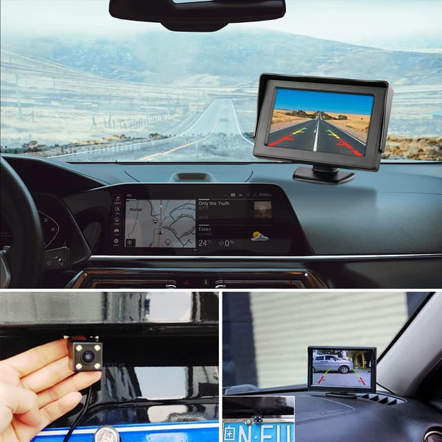Thumbnail 1 de Kairiyard Backup Camera with 5-inch Monitor