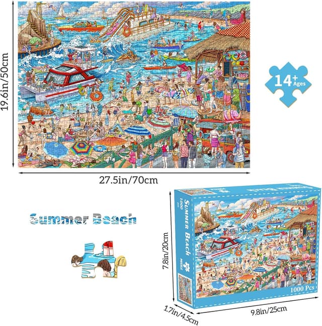 Detalle 2 de 1000-piece Jigsaw Puzzle for Adults