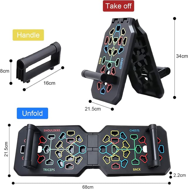 Detalle 2 de flintronic Soporte para Flexiones 12 en 1